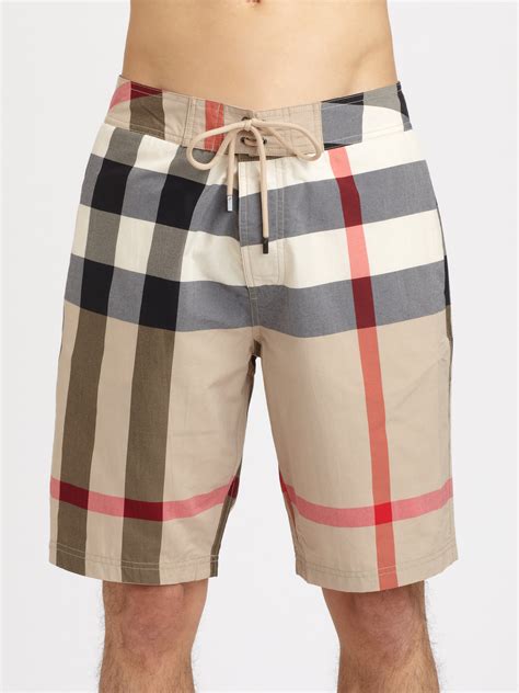 burberry trunks mens|burberry swimming trunks.